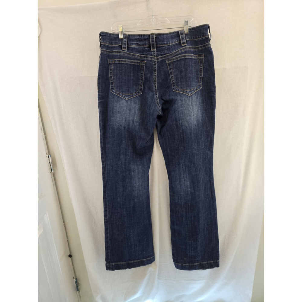 Stetson #214 City Trouser Denim Blue Jeans. Long! Ladies Size 18Long - Picture 7 of 12